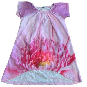 Sunshine Swing Girls Floral Pink and Purple Dress Size 12